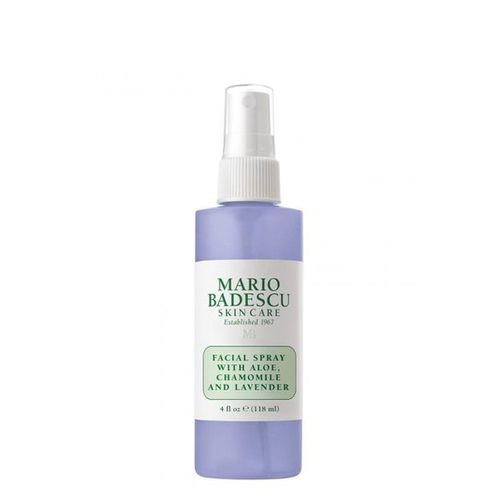 Spray facial con aloe, camomila y lavanda