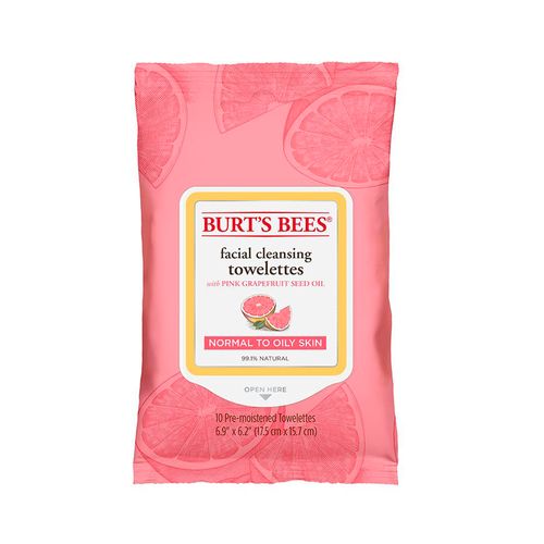 Facial Cleansing Towelettes Pink Grapefruit