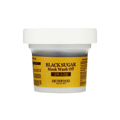 Mascarilla de azúcar negra que se lava