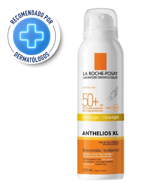 Anthelios XL SPF50 + bruma invisible ultra ligera corporal/ UVA-PF 25