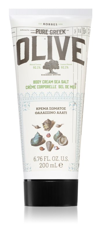 Olive & Sea Salt Light Body Cream