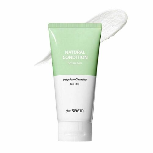 Espuma exfoliante de condición natural Limpieza profunda de poros