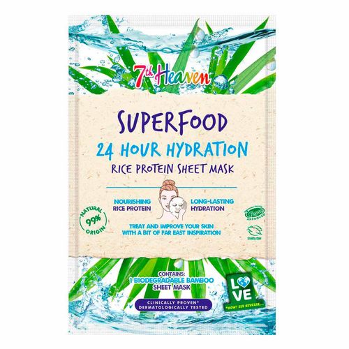 Superfood 24hr Mascarilla Hidratación Proteína de Arroz