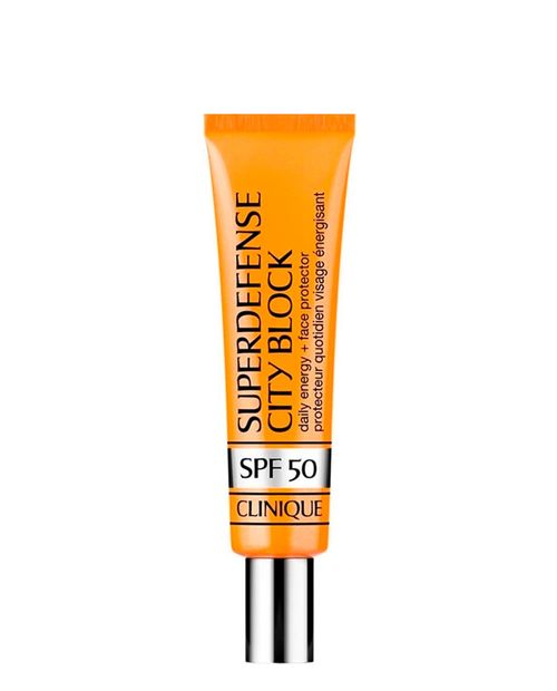 Clinique Fluido Protector solar Superdefense™ City Block Energía diaria+protector facial SPF 50