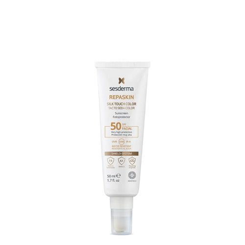 Repaskin Silk Touch Color Sunscreen Fotoprotector Facial SPF50 50ml