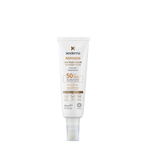 Repaskin Silk Touch Color Sunscreen Fotoprotector Facial SPF50 50ml