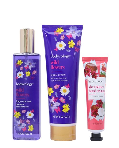 Set de fragancia y crema corporal Bodycology Wildflower