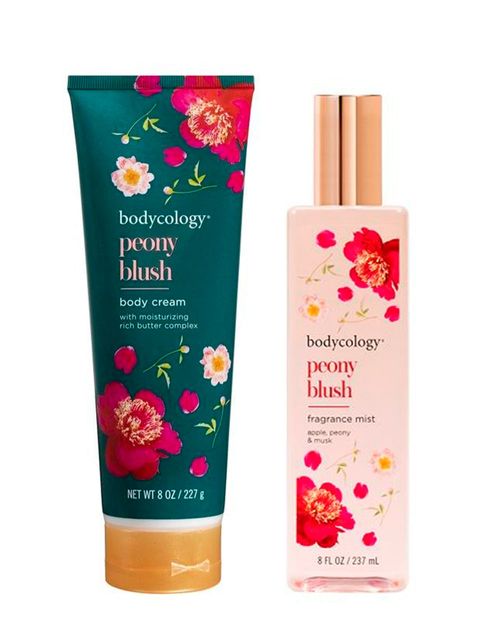 Set de fragancia y crema corporal Bodycology Peony Blush