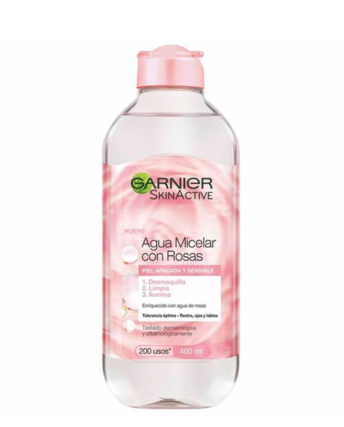 Agua Micelar con Rosas 400ml