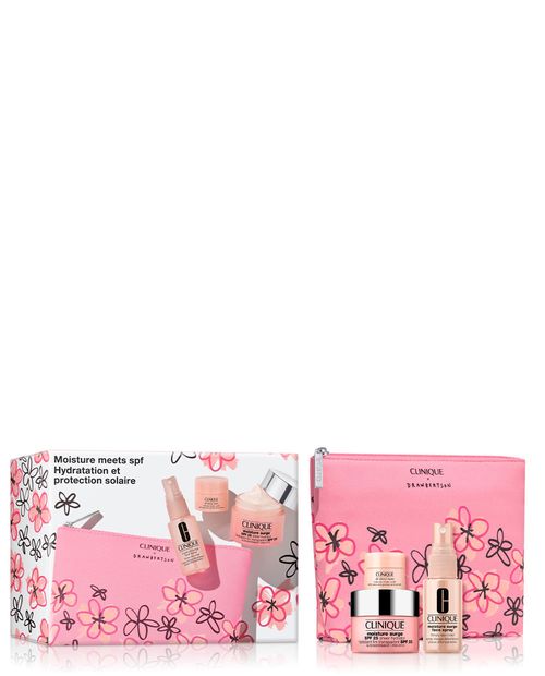 Clinique Set humectantes Moisture Meets SPF