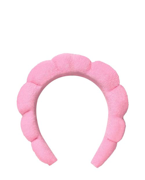 Diadema de microfibra con burbujas
