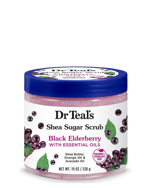 Exfoliante Corporal Dr.Teal's Sugar Black Elderberry 538g