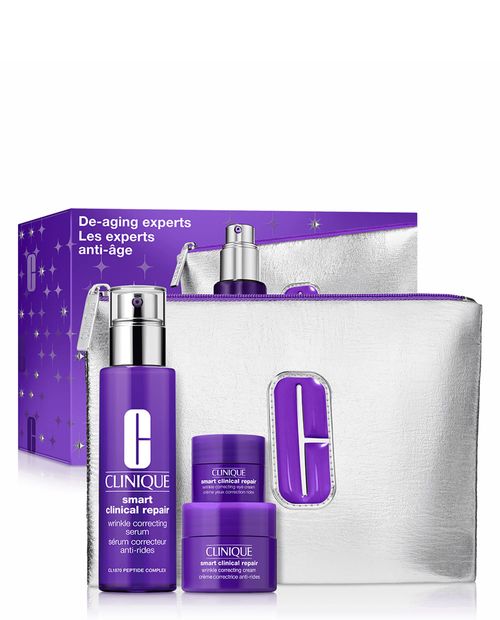 Clinique Set Tratamiento Antiedad Rostro De-Aging Experts: Smart Clinical Repair™ Holiday