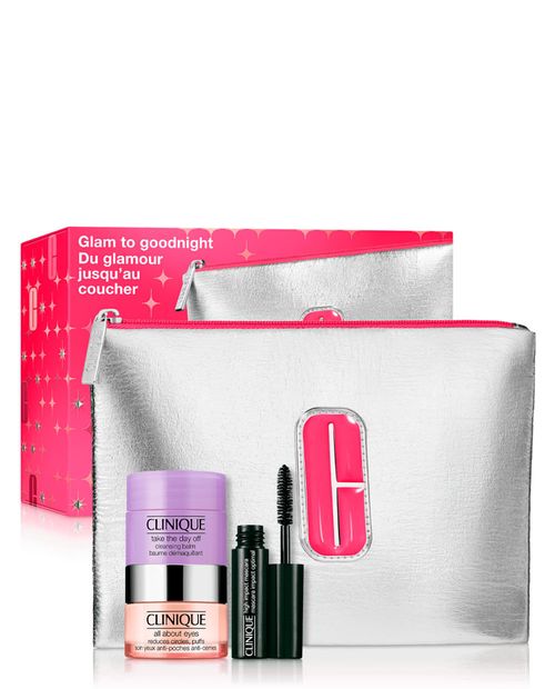 Clinique Set Tratamiento y maquillaje Ojos Glam to Goodnight Holiday
