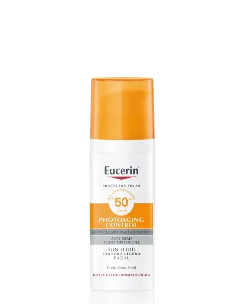 Eucerin Sun Fluido Facial Anti Edad SPF50 50ml