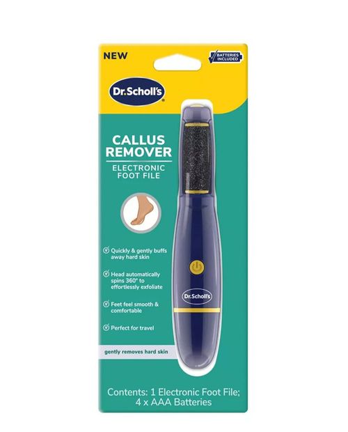 Lima electrónica para pies con removedor de callos
