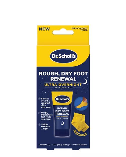 Dr. Scholl’s Rough, Dry Foot Ultra Overnight Treatment Kit