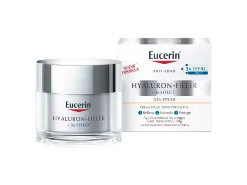 Eucerin Hyaluron-Filler 3X Effect Crema facial de día antiarrugas FPS30 50 ml