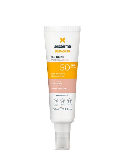 Protector Solar Repaskin Silk Touch Colour SPF50 50ml