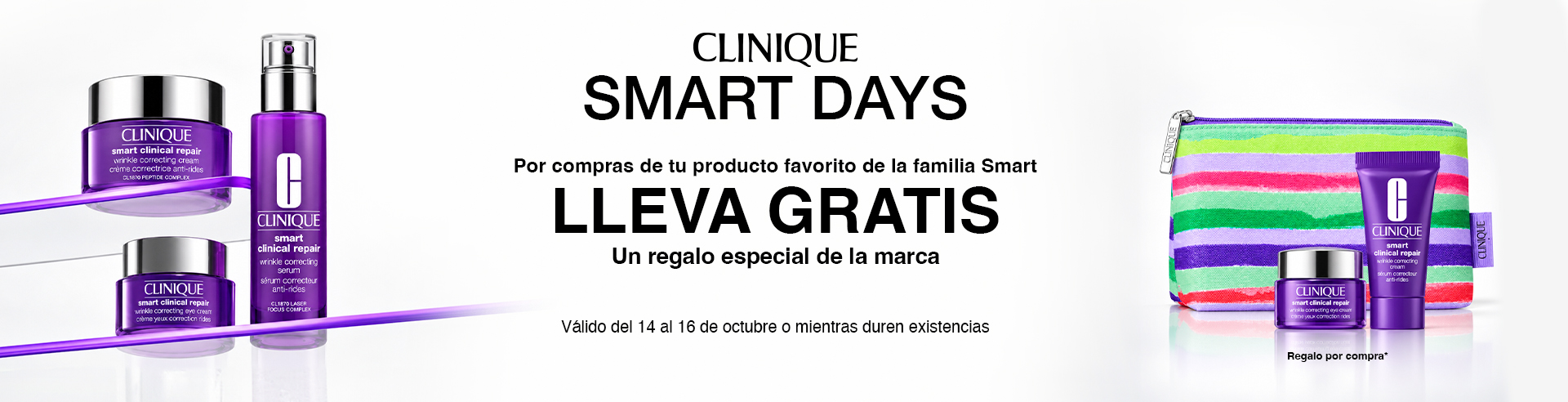 Clinique compra ahora